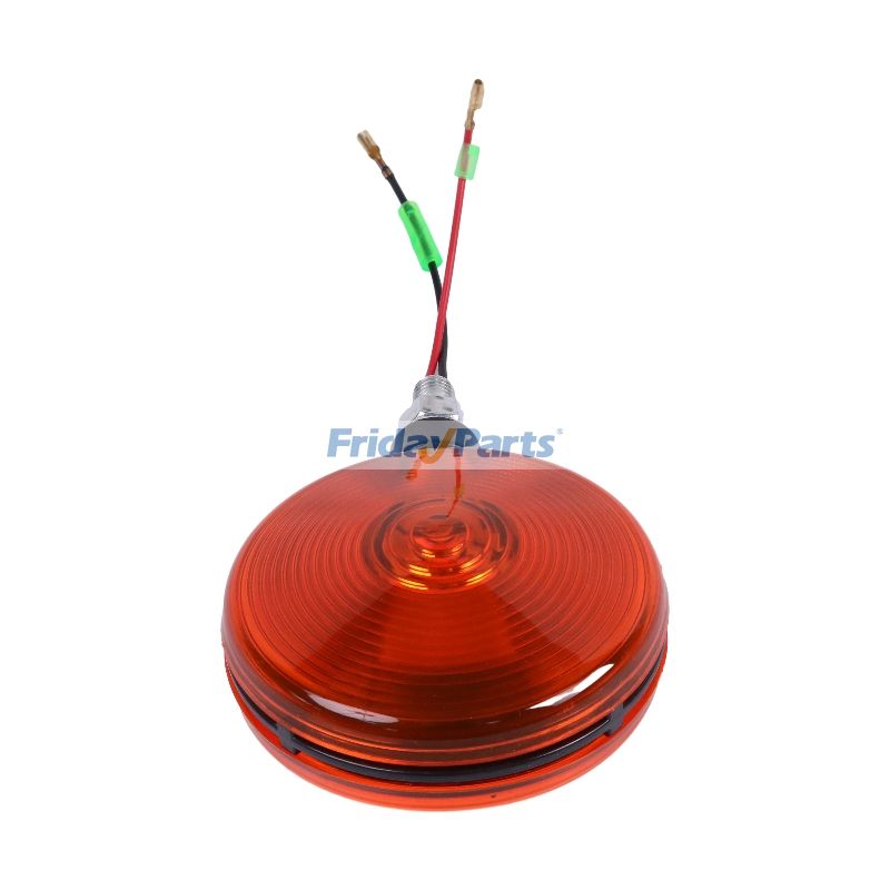 Lámpara de luz de señal de giro ámbar de 4,5" grande para tractor Kubota serie BLM de FridayParts