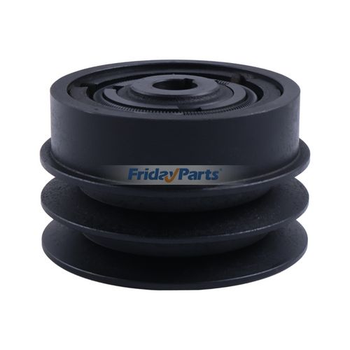 Giilayky Poulie à Courroie En V Double Rainure Pour Moteurs 168F 170F GX110 GX120 GX160 GX200 7HP ATV Go Kart