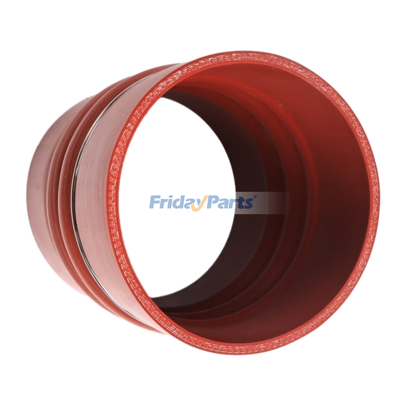 Manguera de enfriador de aire de carga de material de silicona de alta temperatura de 4,5" x 6" 770669 para camión de FridayParts