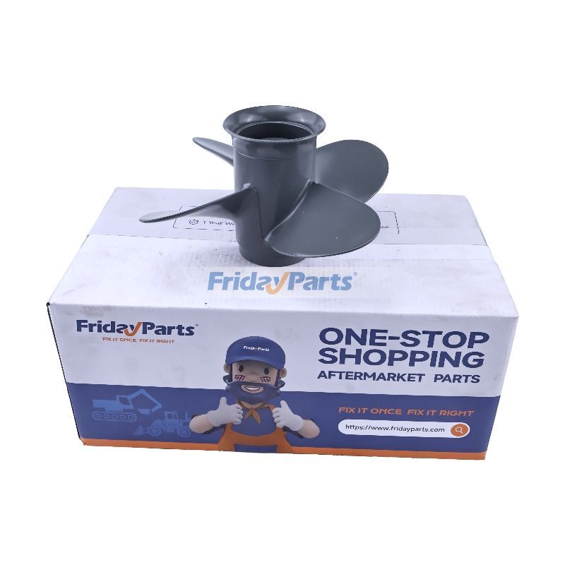 4 Blade Propeller 58134-ZV4-010AH for Honda Outboard BF8HP BF9.9HP BF15HP BF20HP