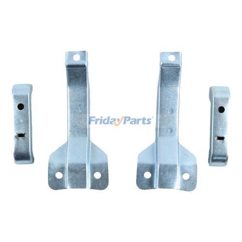 4 Core Heavy Duty Radiator Bracket Kit 1099ZB 1099ZC for Chevrolet C10 ...