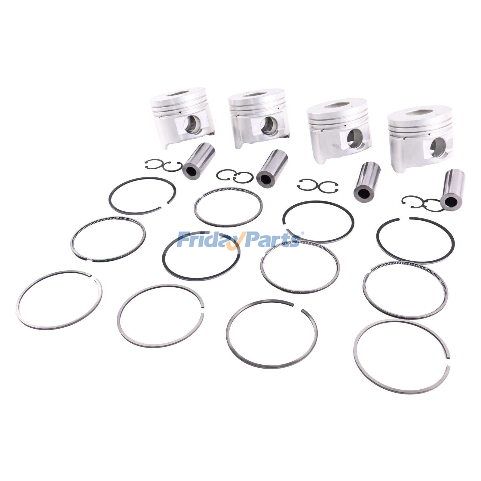 4 Cylinder Piston Kit for Toyota Engine 14B