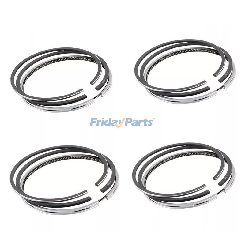 4 Zylinder Standard Kolbenringsatz 16261-21050 für Kubota Motor V1505 V1505D Bagger KX41-2 KX61-2 KX71-3 KX91-2 U-35