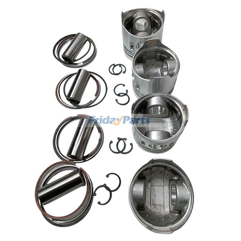 Kit de piston STD avec segment pour moteur Mitsubishi 4D32 4D32-E1