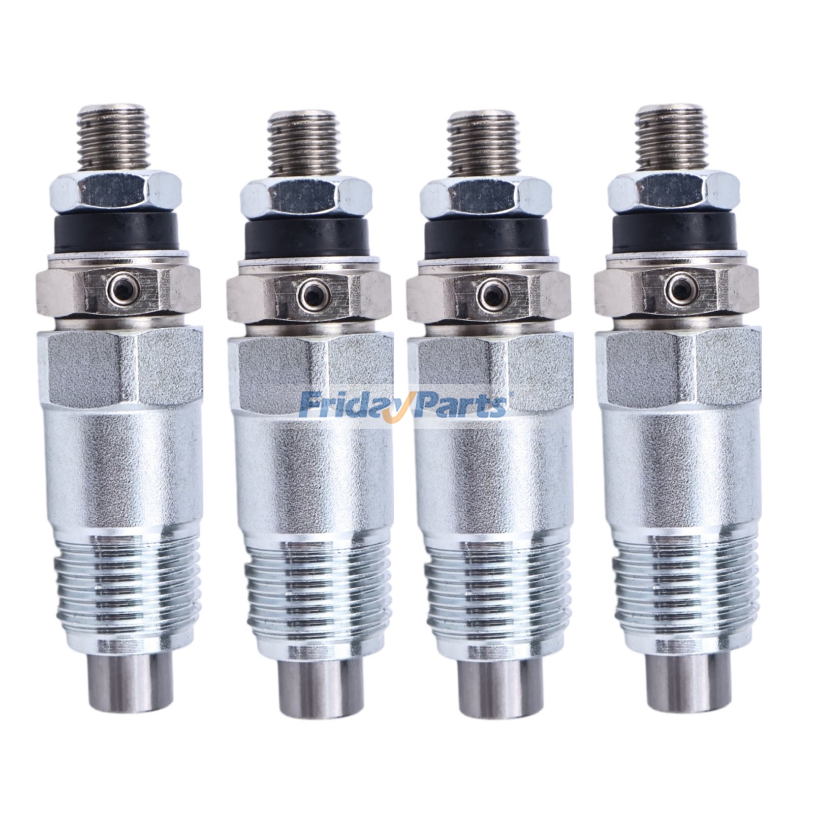 4 Fuel Injectors 6202-12-3100 for Komatsu Engine 4D95 Loader WA65-6 WA70-6 WA70-7 WA80-6
