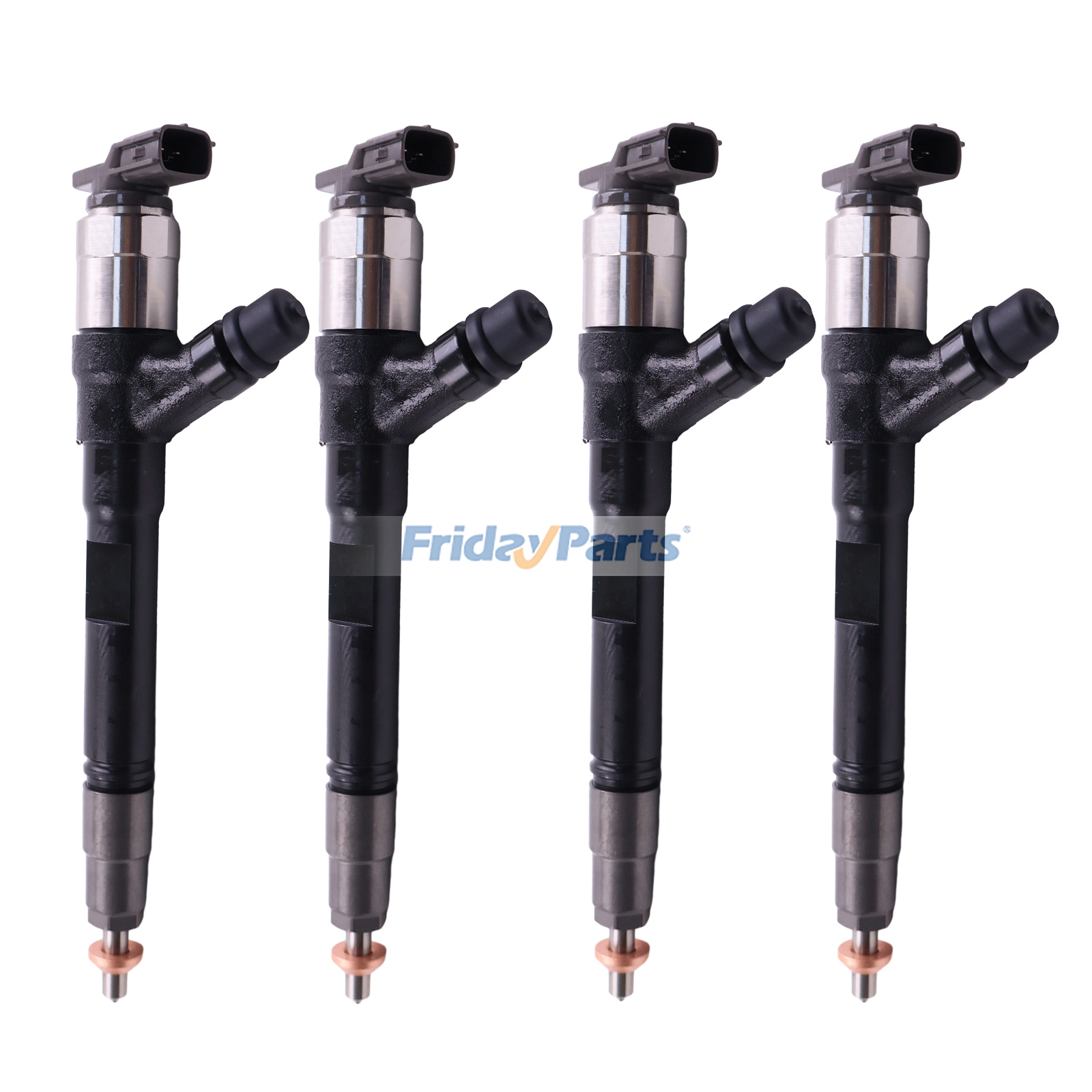 4 injecteurs de carburant 8-98163524-1 8-98163524-0 295050-0971 VI8981635241 pour moteur Isuzu 4LE2, pelle hydraulique Kobelco 75SR ACERA CASE CX75C SR CX80C