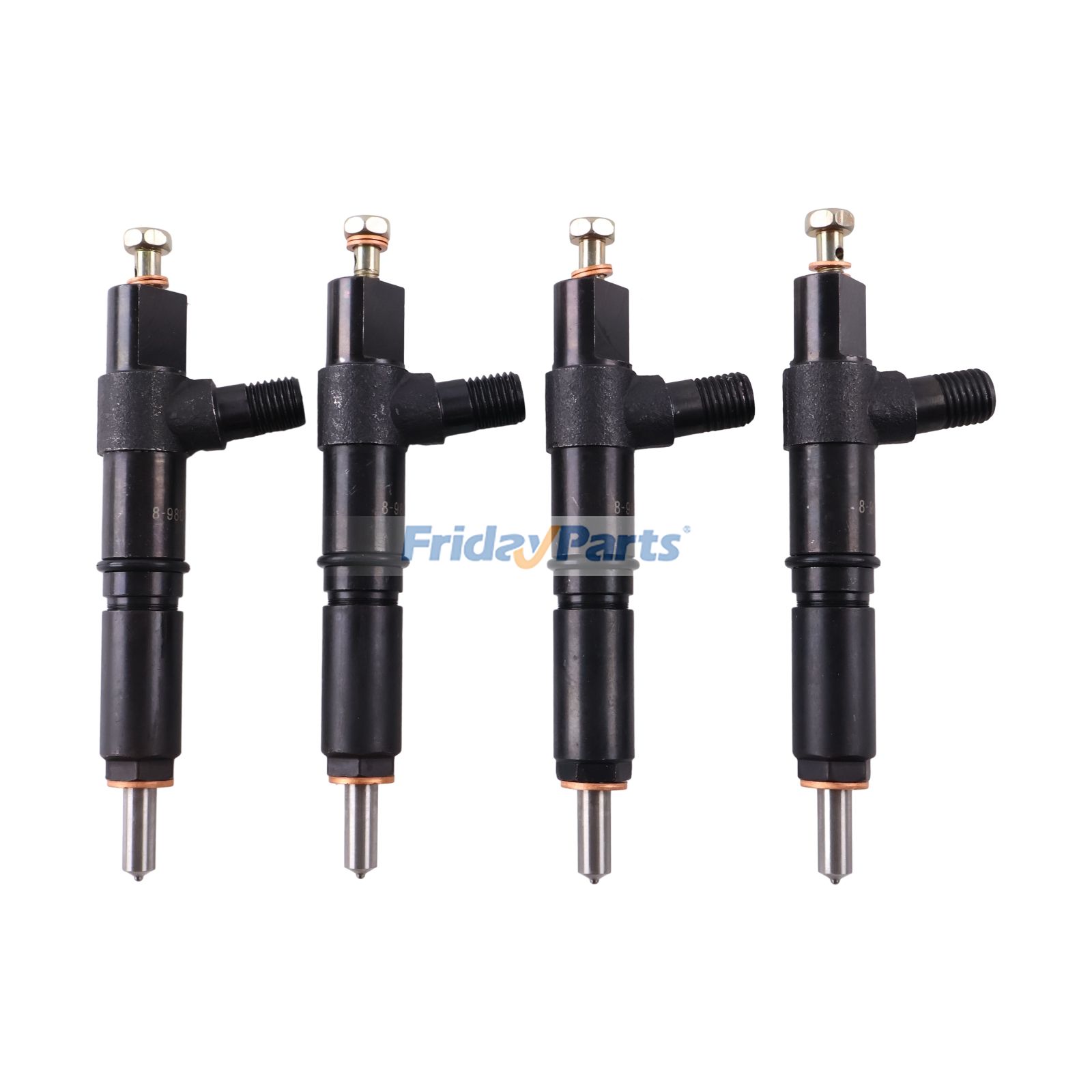 4 Injetores de combustível 8980305701 8980305700 para motor Isuzu 4LE1 4LE2