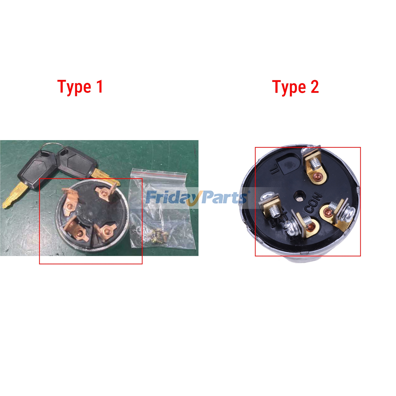 Lines Ignition Switch for Engine,Excavator