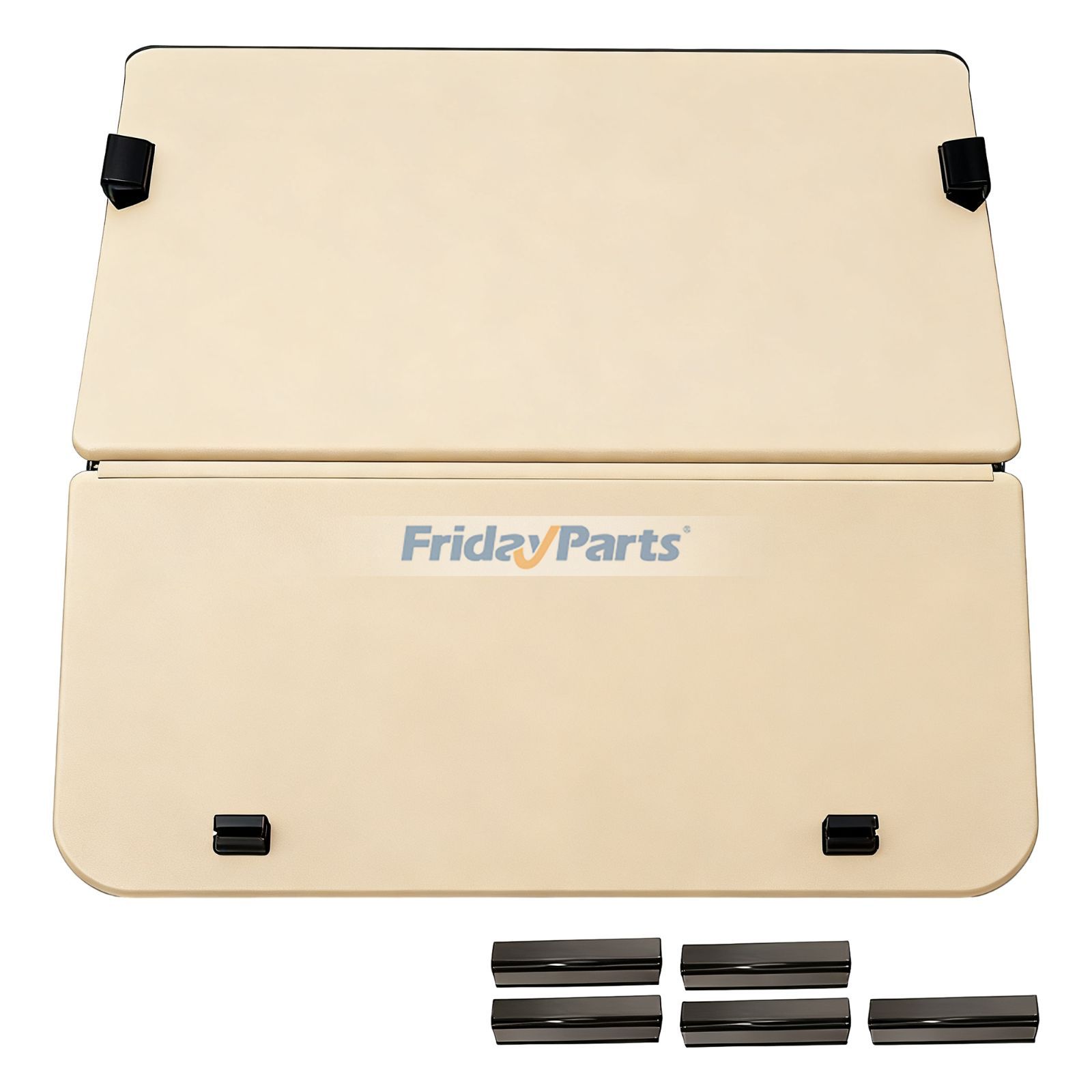 Acrylic with Mounting Hardware Front Windshield for Golf Cart