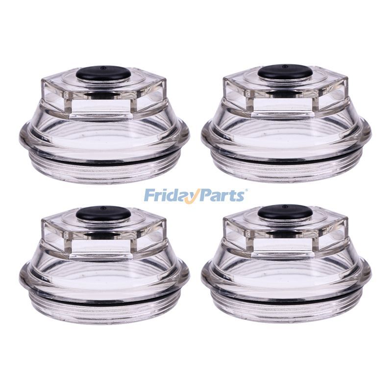 4 Oil Bath Caps 21-88 for Trailer Axle Dexter 9K 10K 8-415 430 After 2009