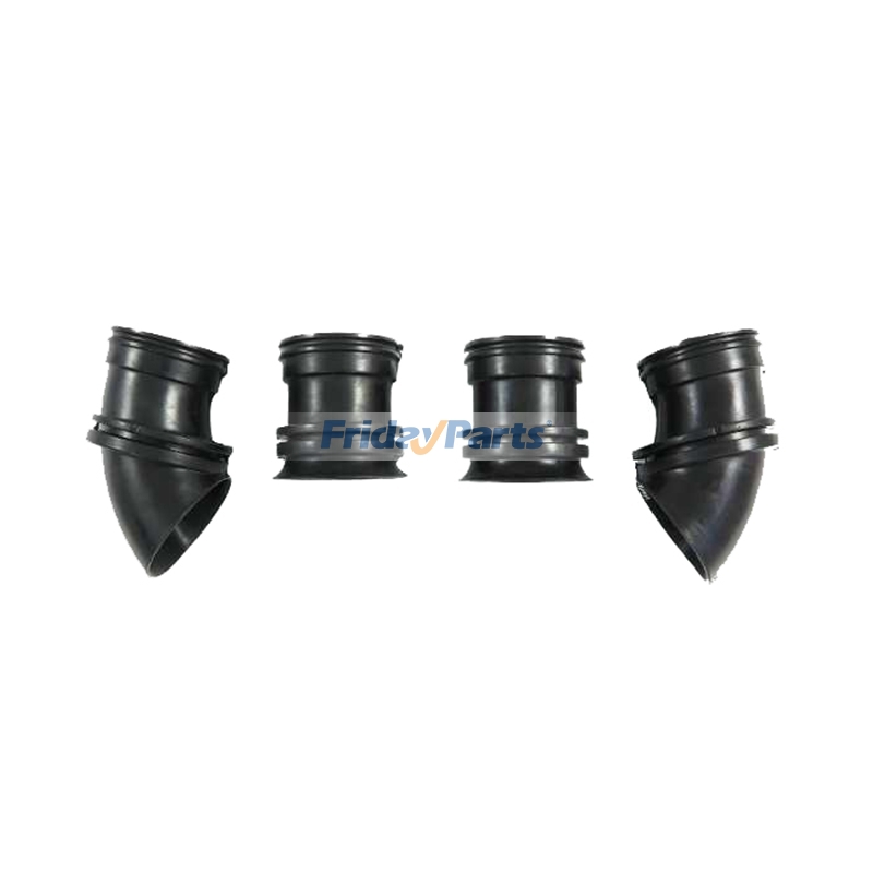 4 Pieces Air Box Rubber Adapter Boot 11015-063 for Kawasaki Motorcycle KZ650B KZ650C KZ650D KZ650E KZ550A KZ550C KZ550D KZ550H GPZ550 KZ650F