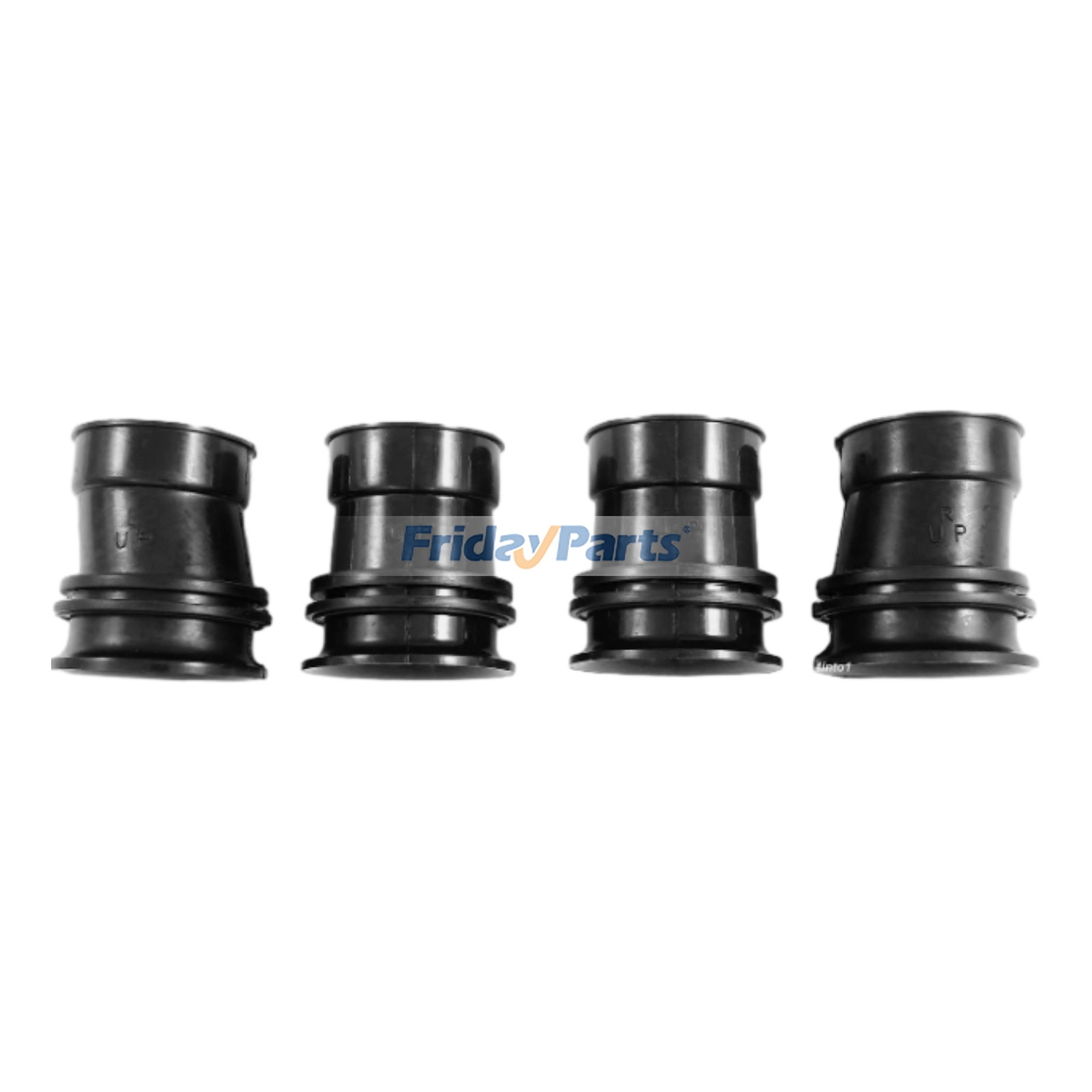 4 Pieces Air Box Rubber Adapter Boot ABA-789 for Kawasaki Motorcycle KZ900 KZ1000 KZ1000K LTD Z1 Z1R