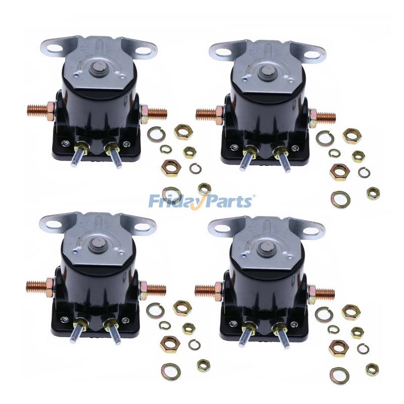 4 Pcs 12V Starter Solenoid Relay for Warn Winch XD9000 XD9000i 9.5ti