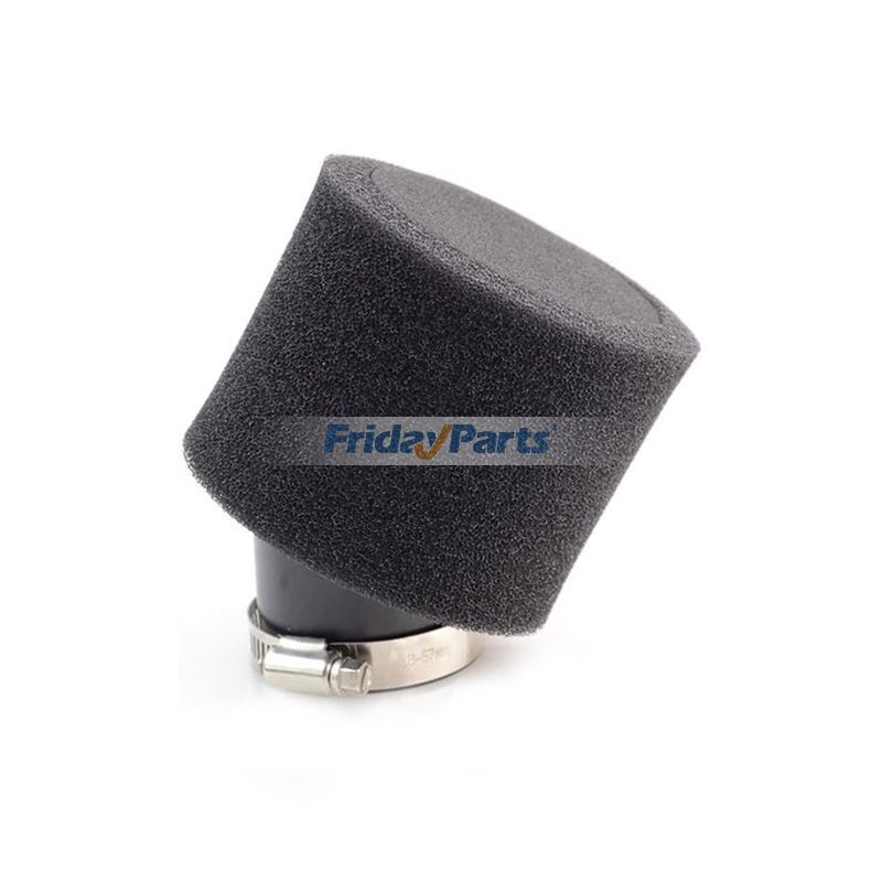 GOOFIT 38mm Bent Angle Foam Air Filter Pod - For 50cc-150cc Pit Bikes, ATVs, Dirt Bikes & Go Karts