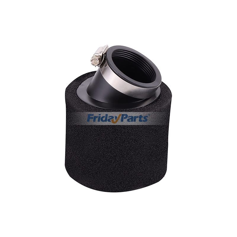 FridayParts 4 Stücke 48mm Schwarz Luftfilter für GY6 50ccm Scooter Bike Dirt Pit ATV