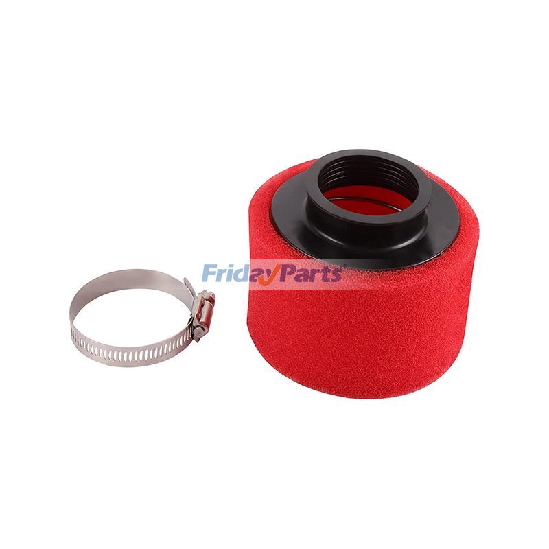 4 Pcs 48mm Red Air Filter for GY6 50cc Scooter Bike Dirt Pit ATV for Sport UTV/ATV,Motorcycle,Others