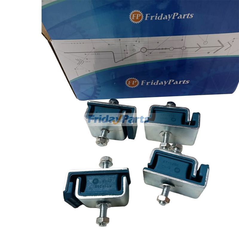 4 PCS Cushion for Kubota Engine D1503