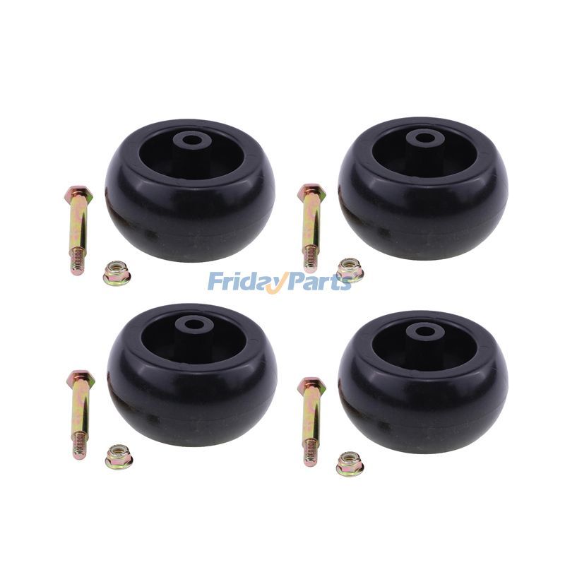 4 Pcs Deck Wheel for Bad Boy 022-5234-98 022-1000-00 Kubota