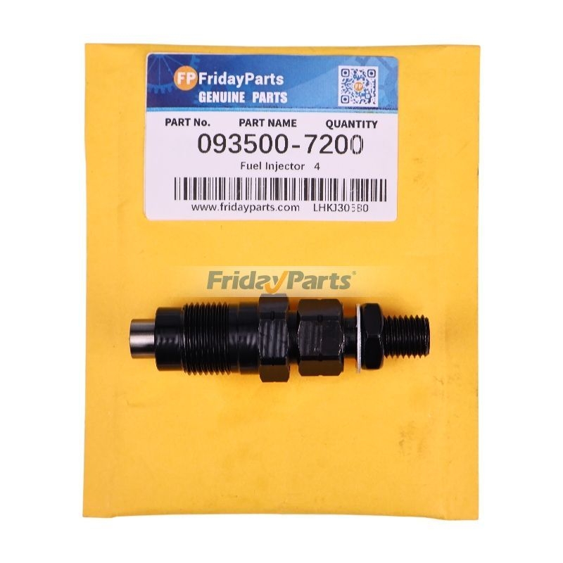 4 PCS Denso Fuel Injector 093500-7200 ME204262 for Mitsubishi Engine ...