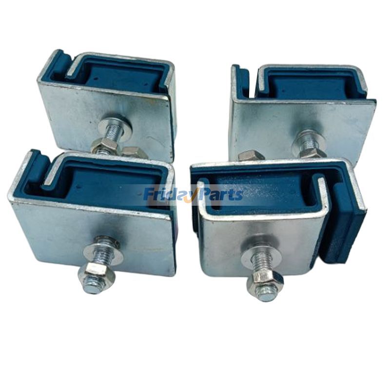 4 piezas de goma para amortiguador de motor RC417-42990 para excavadora Kubota KX91-3 KX91-3S U35 U35-3 U35S U35-3S