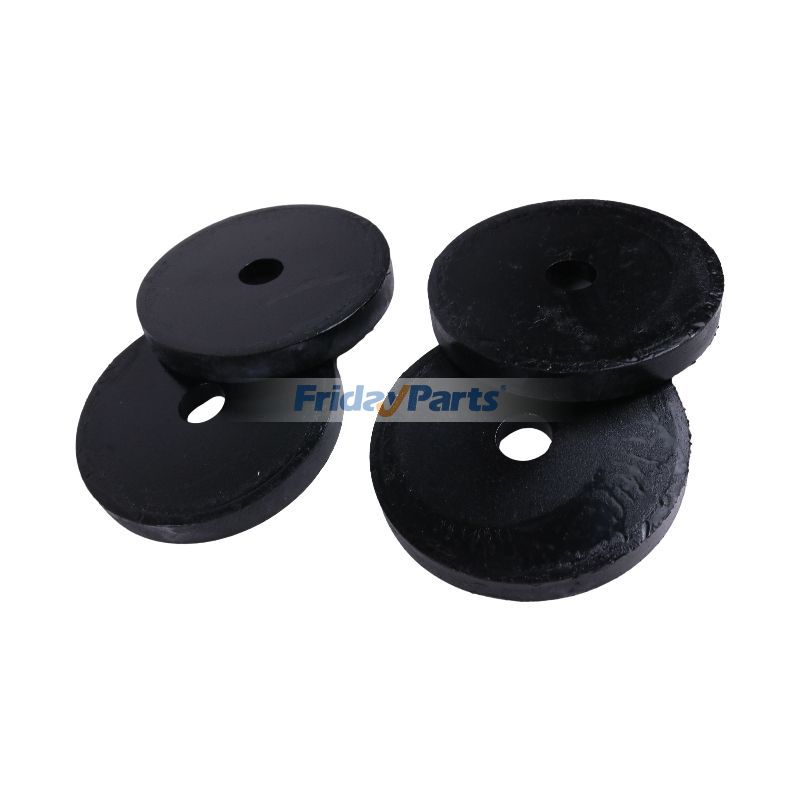 Lot de 4 rondelles de support moteur 6661787 pour Bobcat A220 A300 325 435 653 751 773 853 883 S130 S160 S220 S250 T180 T200pourPour BOBCAT