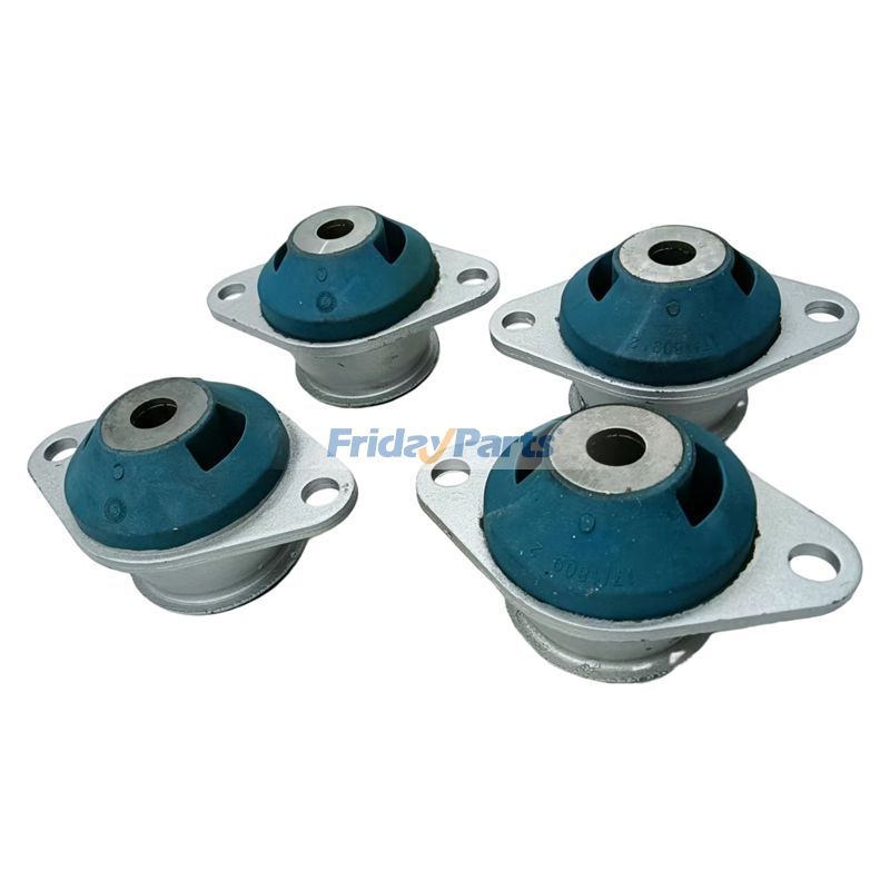 Lot de 4 coussinets en caoutchouc pour support de moteur 161-00540 pour excavatrice Komatsu Doosan Daewoo Solar 75-VpourPour DAEWOO,Pour DOOSAN,Pour KOMATSU