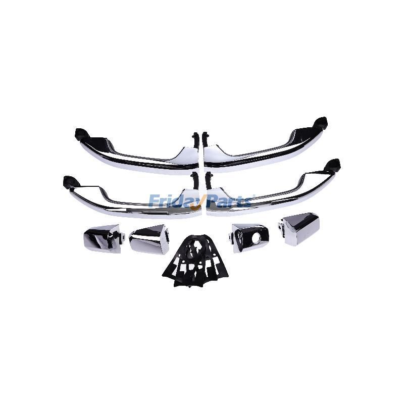 Vehicle 4 Pcs Exterior Door Handle Silverado GMC 2500 3500