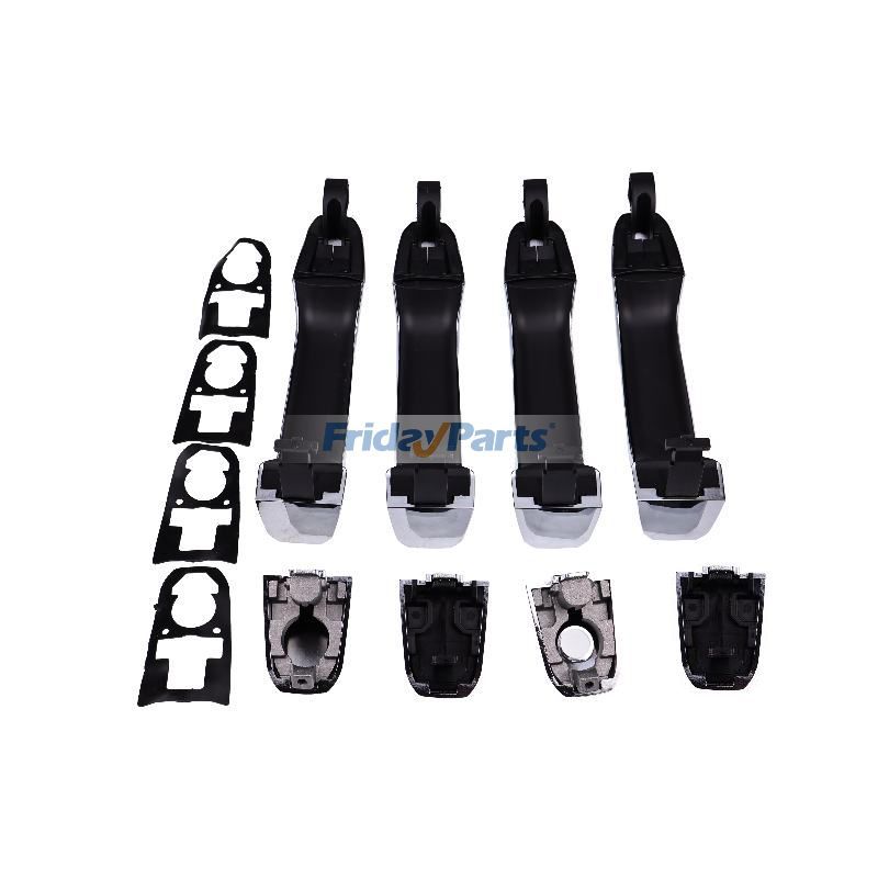 4 Pcs Exterior Door Handle Silverado GMC 2500 3500 for Vehicle