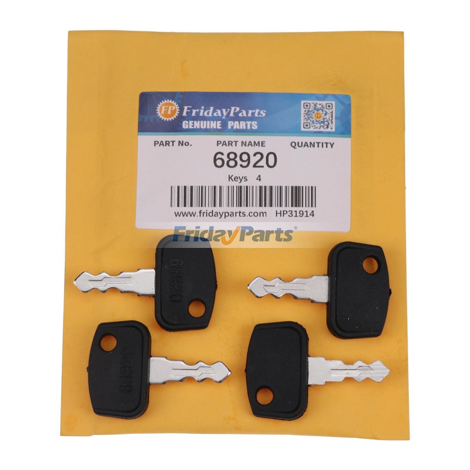 Clé de contact 4 pièces de FridayParts