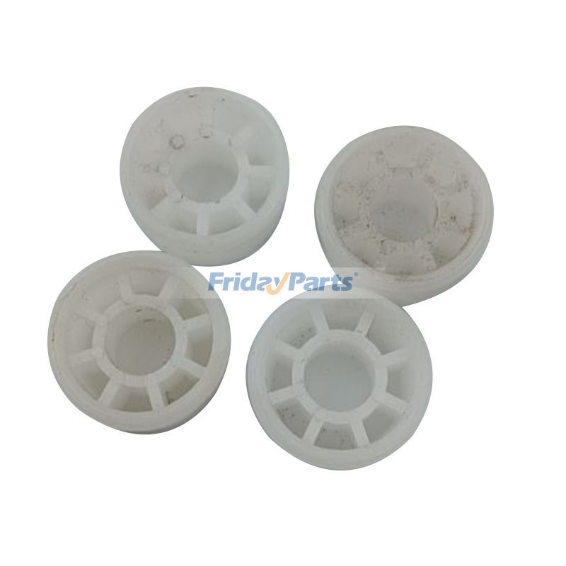 4 PCS Front Door Glass Window Roller Pulley for Excavator