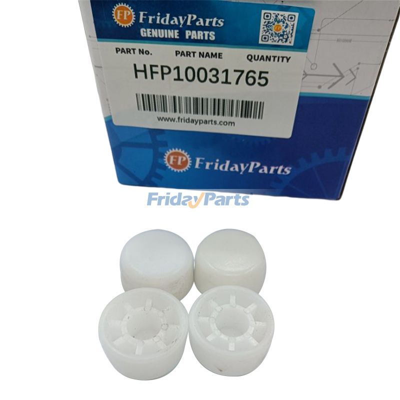 4 PCS Front Door Glass Window Roller Pulley for Kobelco Excavator SK200-3