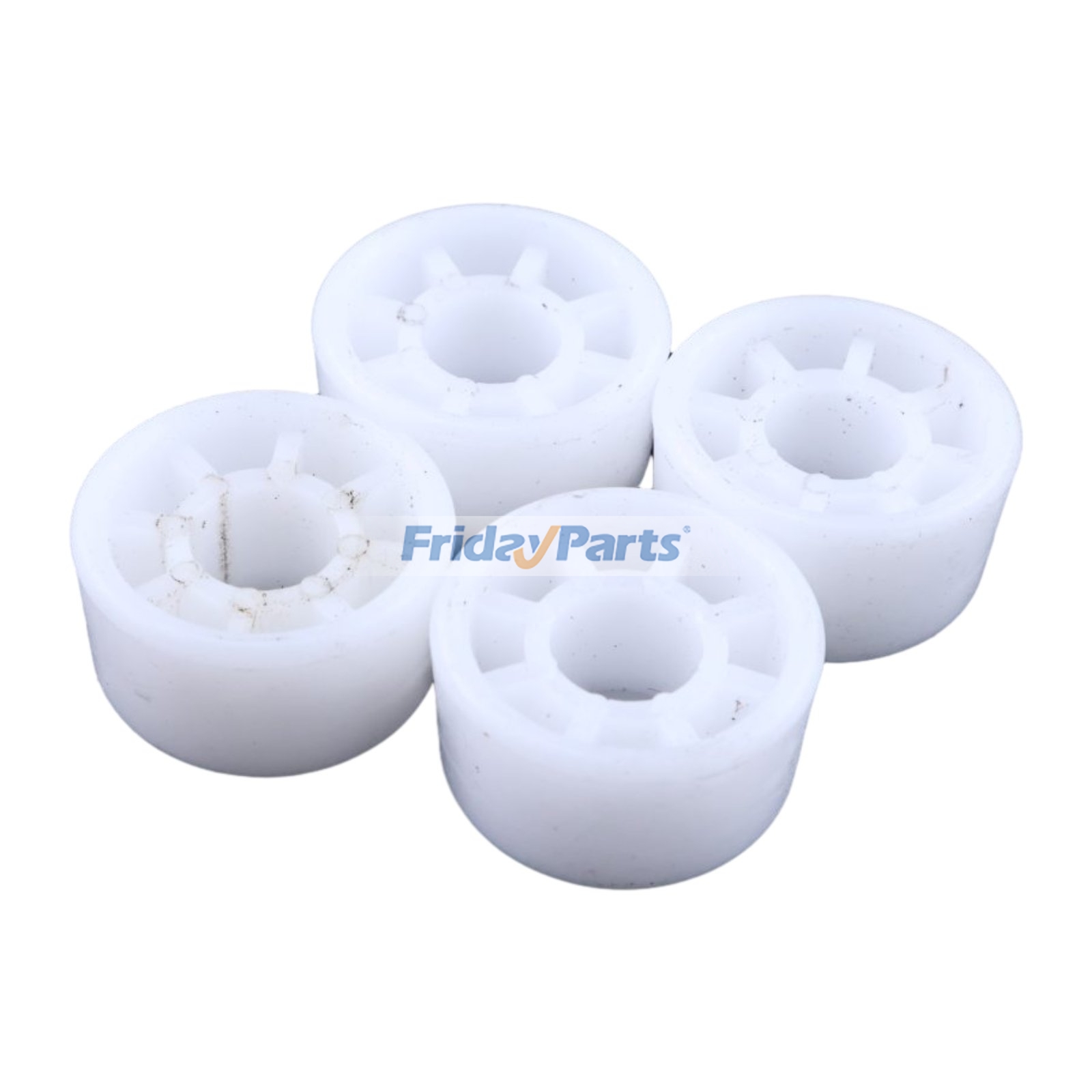 4 PCS Front Tür Glas Fenster Roller Pulley für Kobelco Bagger SK200-3