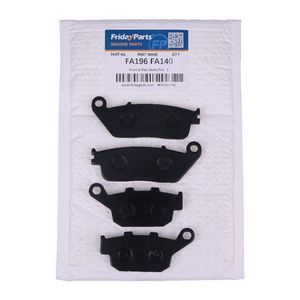 4 Pcs Front & Rear Brake Pad FA196 FA140 for Buell Blast 2000-2005 ...