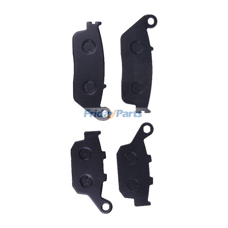 FridayParts 4 Stück Bremsbeläge vorne und hinten für Buell 2000-2005 Honda 2013-2020