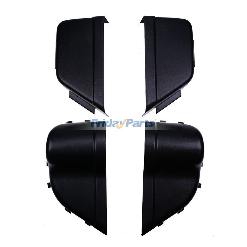 4 Stück Aufbewahrungsbox für die Vorder- und Rückseite der Tür, Seiteneinsatz, Tür-Organizer-Taschen für Jeep Wrangler JK JKU 2011–2018