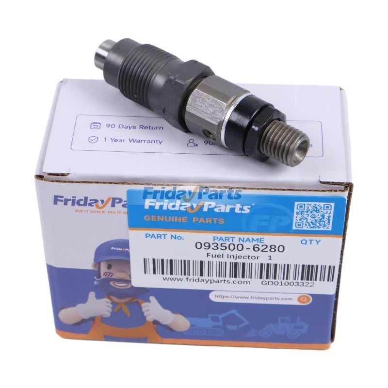 23600 Injecteur Lot de 4 injecteurs de carburant 093500-6280 23600-59225 pour moteur ...