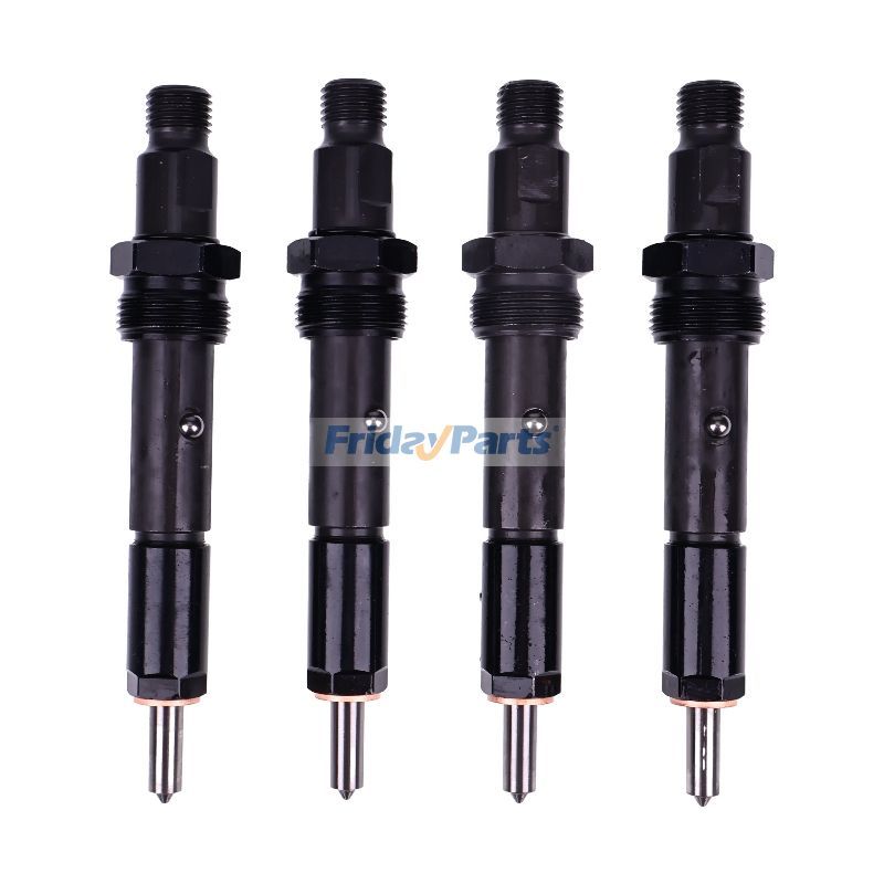 4 piezas de inyector de combustible 156-1719 para motor Caterpillar CAT 3054 Cargador 416C 426C 428C