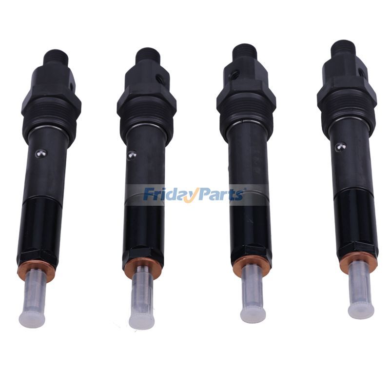 4 Pcs Fuel Injector 170-2387 216-4933 for Caterpillar CAT Engine 3054 3054B 3054C Loader 432D 442D 908