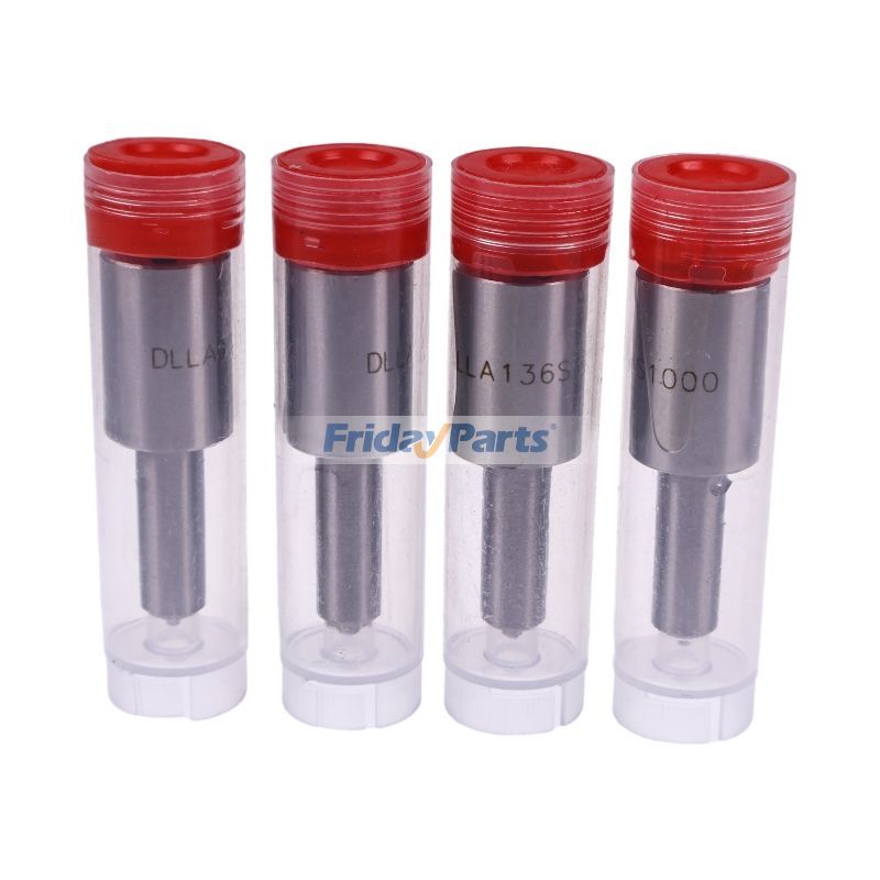 Boquilla de inyector de combustible de 4 piezas 0433271775 DLLA136S1000 4800030 para Ford New Holland para Motor,Tractor,Otros