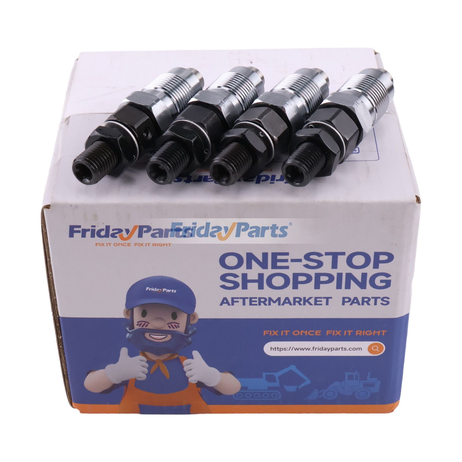 4 Stücke Kraftstoff Injektor Düse 093500-6190 für Toyota Motor 1KZ-TE Prado Hilux