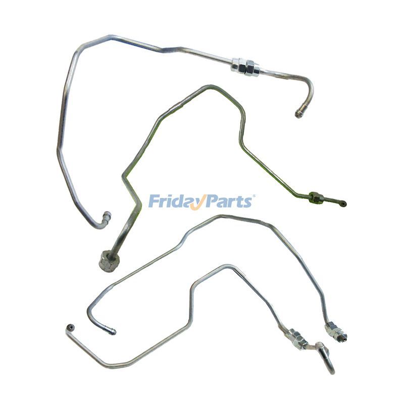 4 peças de tubo de suprimento de combustível J904204 J904205 J904206 J904207 para motor Cummins 4TA-390 4T-390 CASE Escavadeira 9020 9010B 9020B