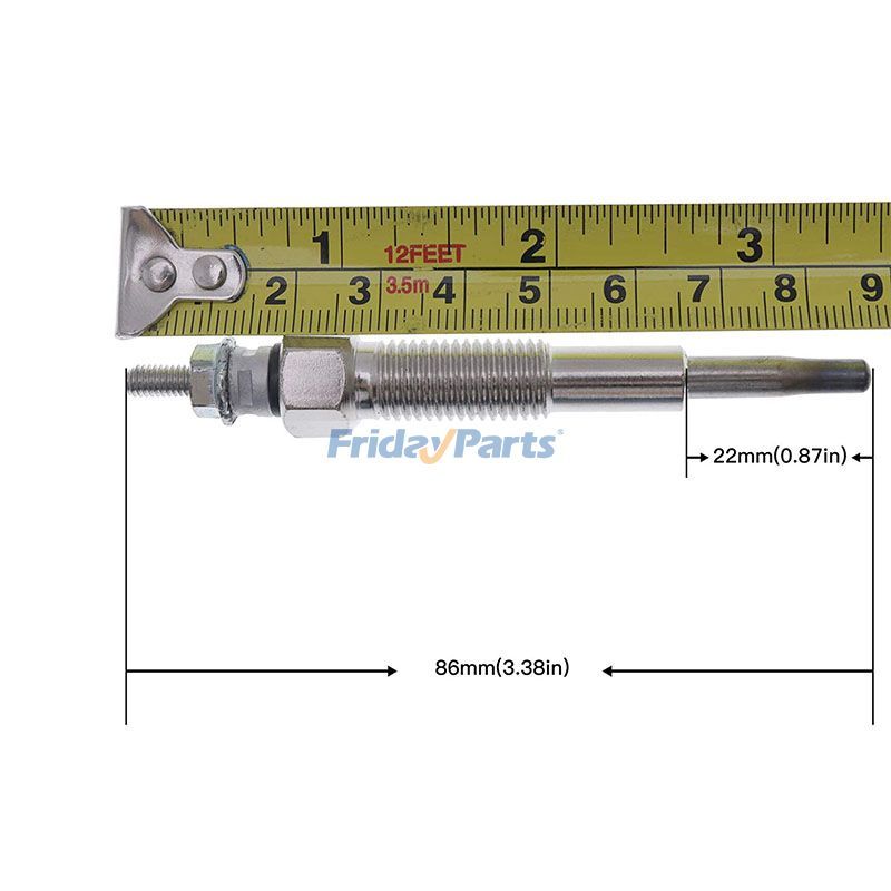 Lot de 4 bougies de préchauffage pour Perkinspour Moteur