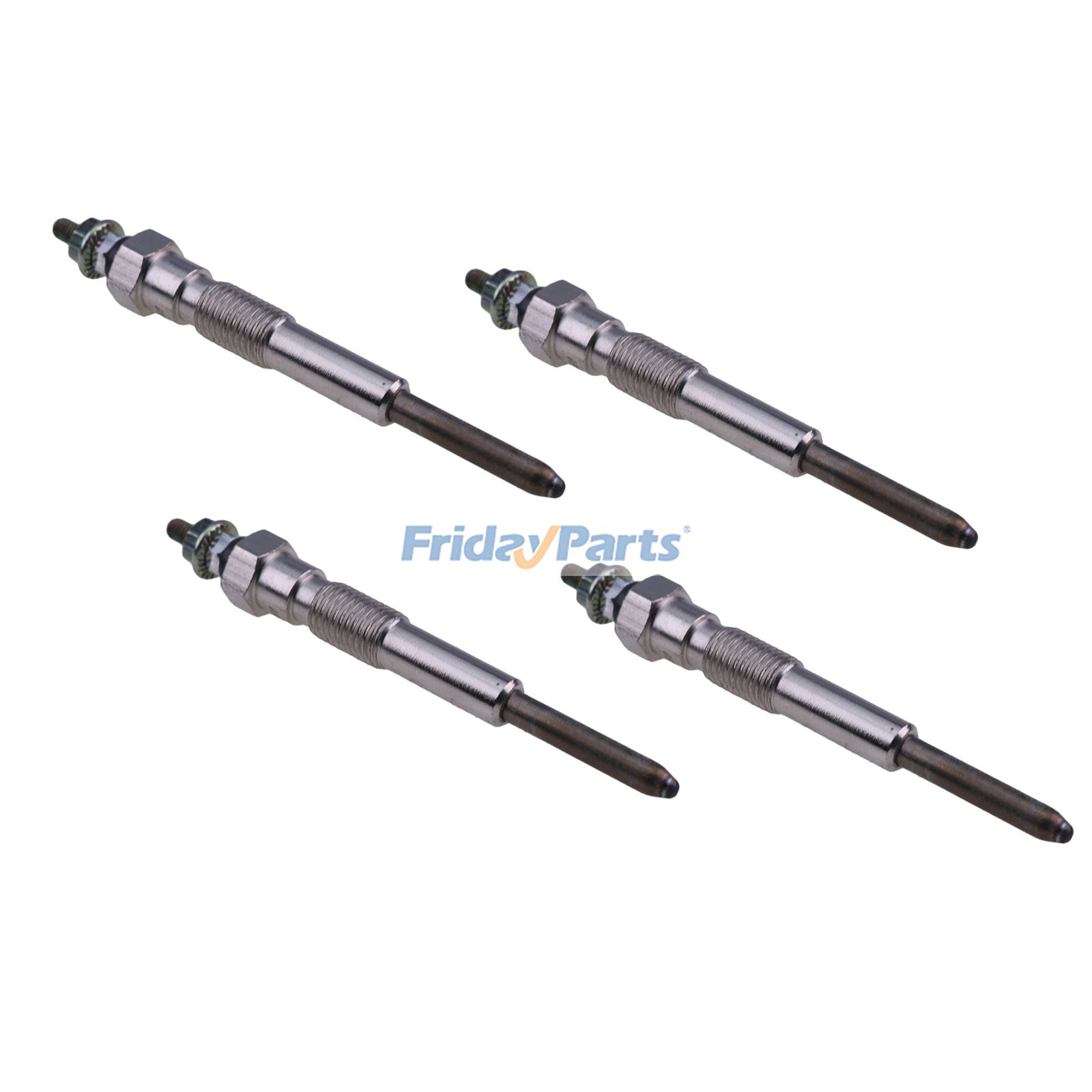 Lot de 4 bougies de préchauffage 600-815-1340 pour moteur Komatsu 4D94 4D95L 4D95S