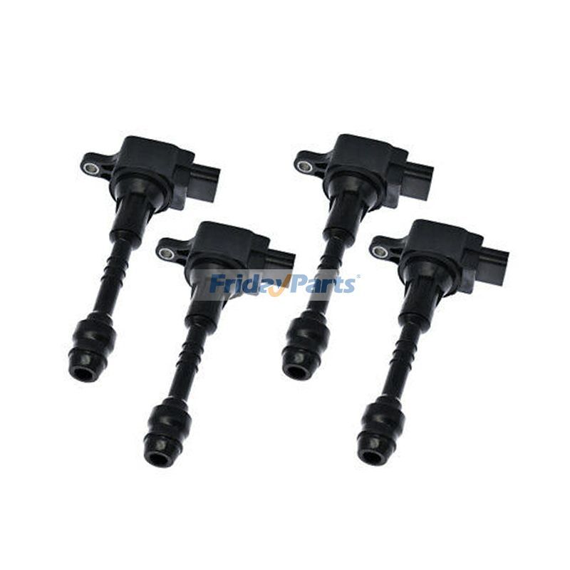 Bobina de encendido de 4 piezas 22448-6N015 para Nissan Sentra L4