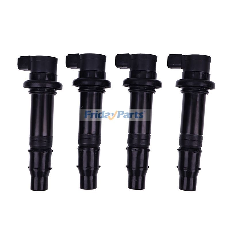 Lot de 4 bobines d'allumage 5VY-82310-00-00 pour moto Yamaha YZF-R6 YZF-R6S YZF-R1 FZ1 FZS1 V-MAX1700