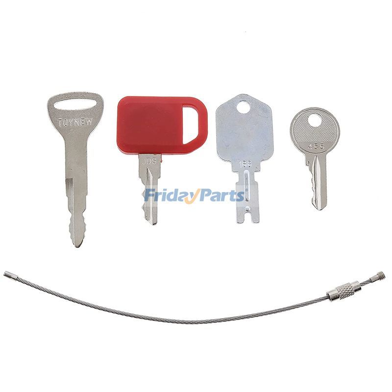 トヨタ ジョンディア コマツ クラーク イェール ハイスター ジーニー スカイジャック シュノーケル テレックス 重機用イグニッションキー 4個