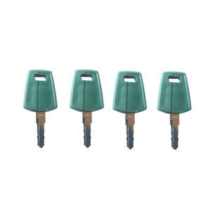4 Pcs Ignition Keys C001 VOE11444208 for Volvo Loader L110F L120F L150F ...
