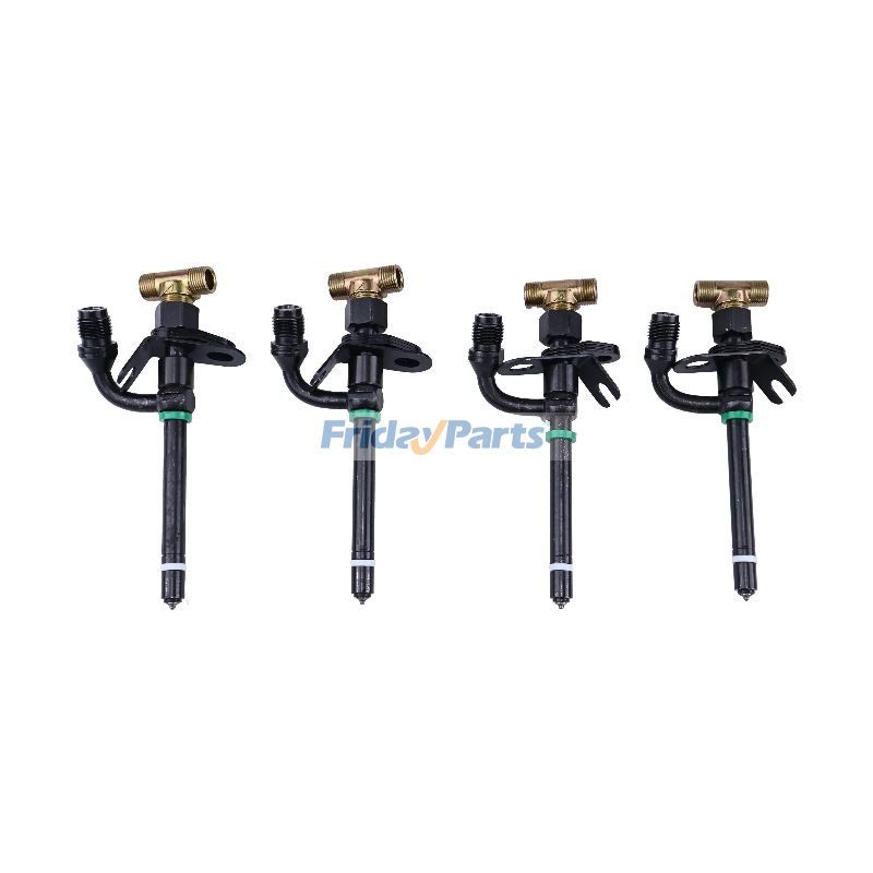 4 piezas de inyector de combustible SE500820 para motor John Deere 4045 4039 Cargador 210C 310C 315C 300D 310D