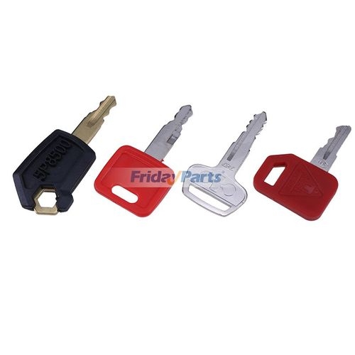 Cat 40 Key 4 Pcs Key for Caterpillar CAT John Deere Komatsu Heavy Equipment