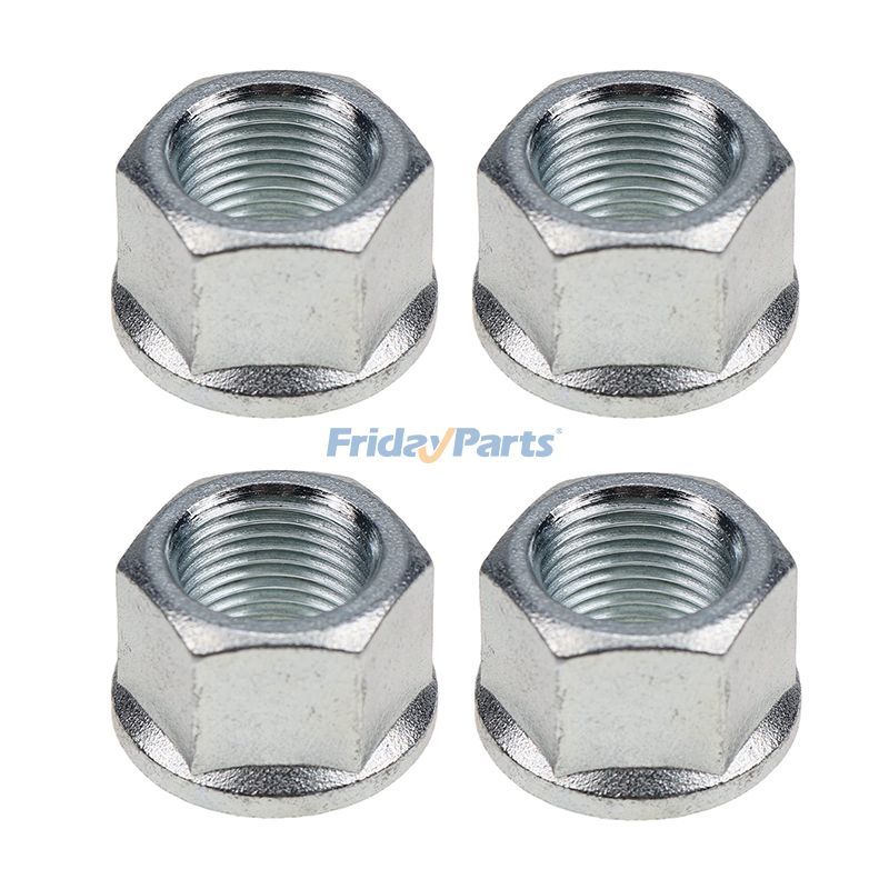 4 PCS M18 Flat Wheel Nut 905514R1 for CASE Tractor 433 533 633 733 833 1394 1494 1594 2120 2130 2140 2150 844S